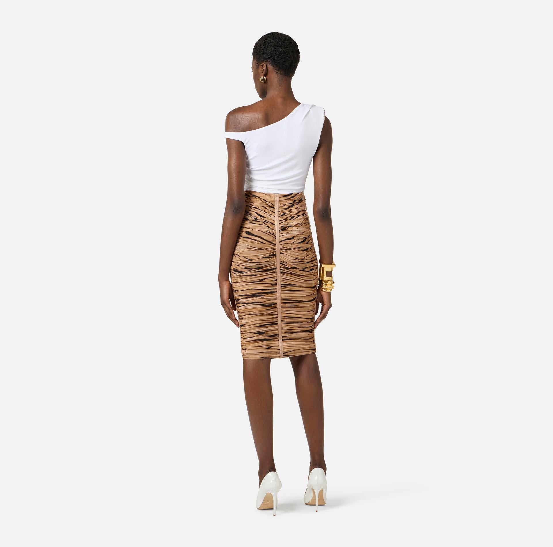 Body con spalla gioiello BO01361E2 360 ELISABETTA FRANCHI 