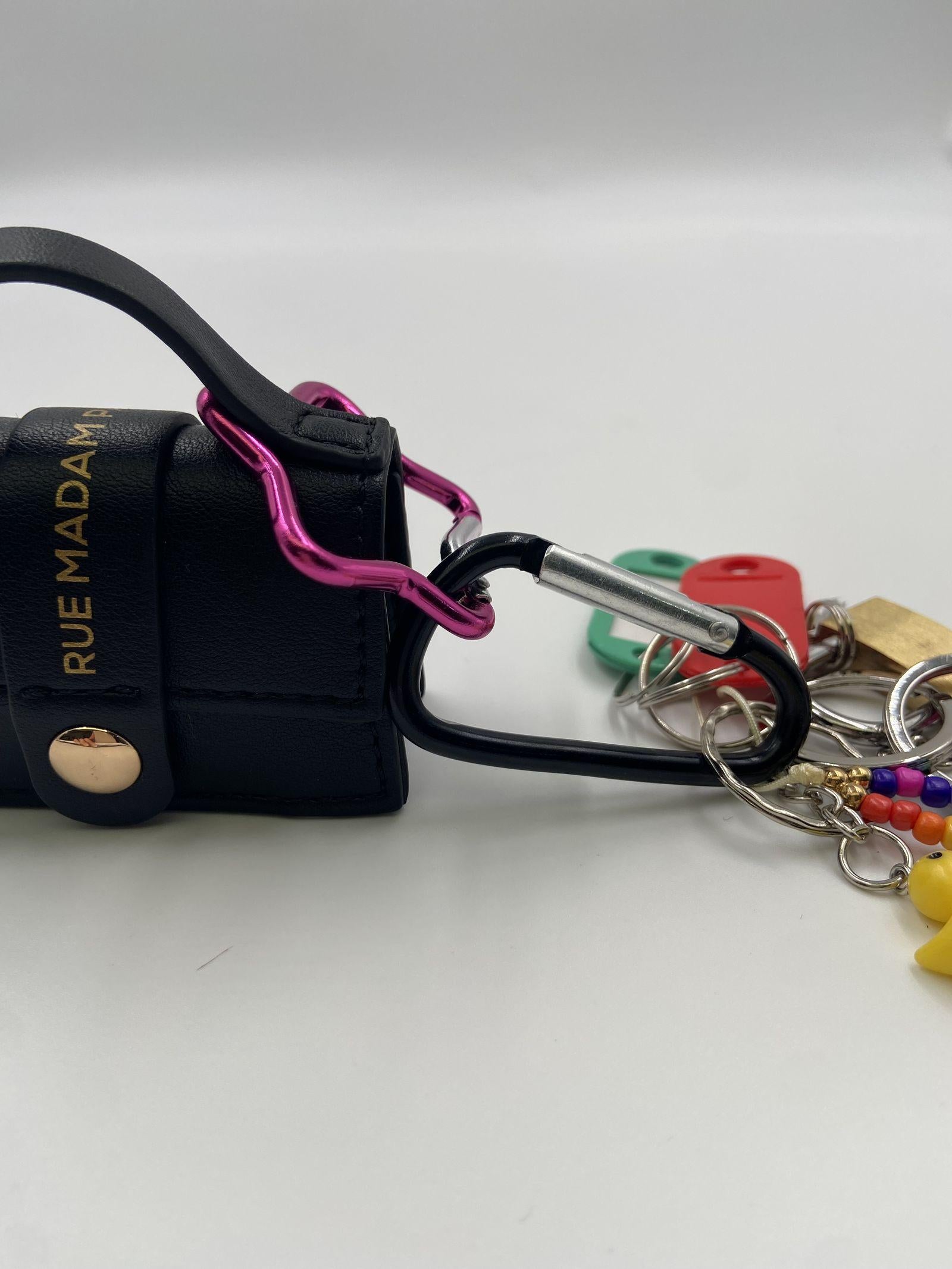 Portachiavi Borsa mini 1523 MULTICOLOR RUE MADAM PARIS 