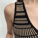 Top crop in maglia - Elisabetta Franchi TK62M31E2 K16 ELISABETTA FRANCHI 