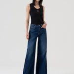Jeans flare vita alta FP25WV3015D46002 987 FRACOMINA 