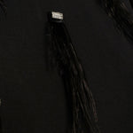 T-shirt con frange e strass T189CU MA001 MANILA GRACE 