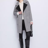 Cappotto spigato bottone unico 521BD35027 525012-01 GAUDI' 