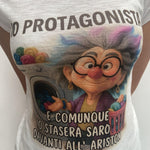 T-shirt Io Protagonista IOPROTAGONISTA BIANCO OFELIA 