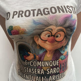 T-shirt Io Protagonista IOPROTAGONISTA BIANCO OFELIA 