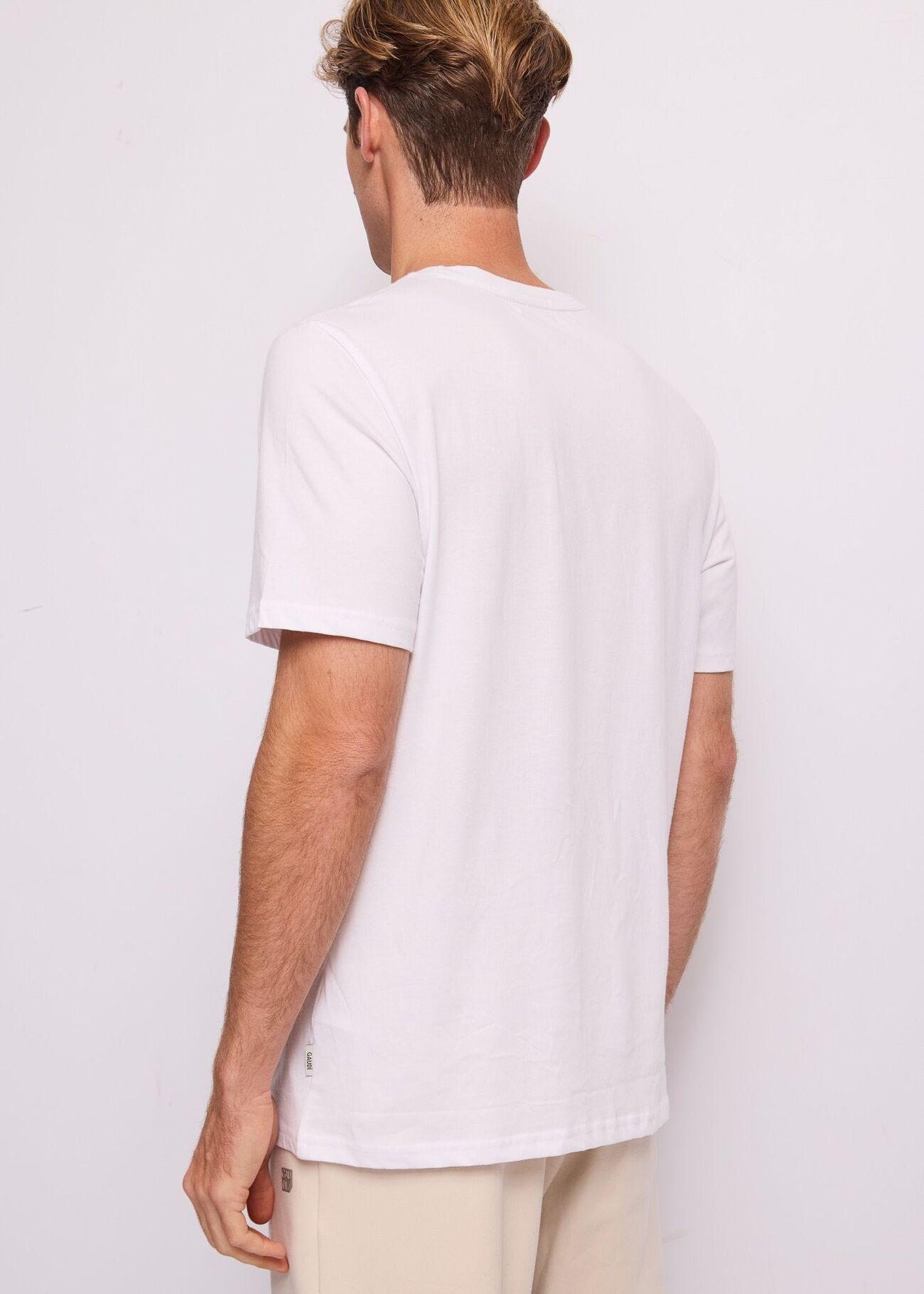 T-shirt girocollo con stampa - Gaudi 611GU64091 2100 GAUDI' 