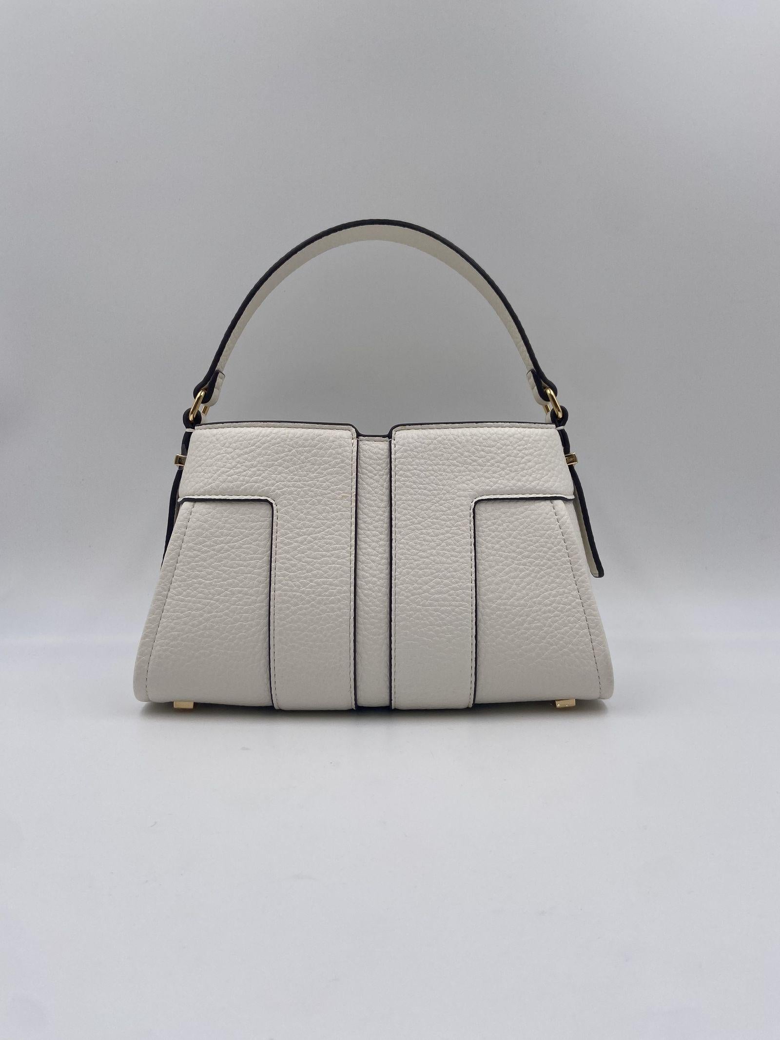 Borsa tote piccola con logo - Elisabetta Franchi BS06A51E2 360 ELISABETTA FRANCHI 