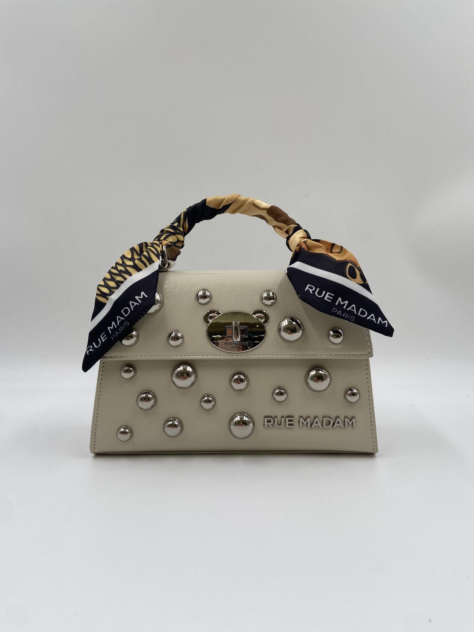 Borsa Teddy mini 1519 BIANCO RUE MADAM PARIS 