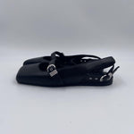 Square Closed decolletè fibbie nere 1G3554D 101 VIC MATIE' 