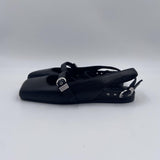 Square Closed decolletè fibbie nere 1G3554D 101 VIC MATIE' 