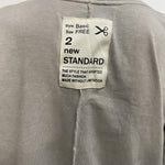 T-shirt scollo a V 2831 CREMA OFELIA 