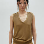Top con occhielli MS2515048 066 LOLA 