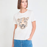 T-shirt con perline - Maite MS2615009 00B MAITE 