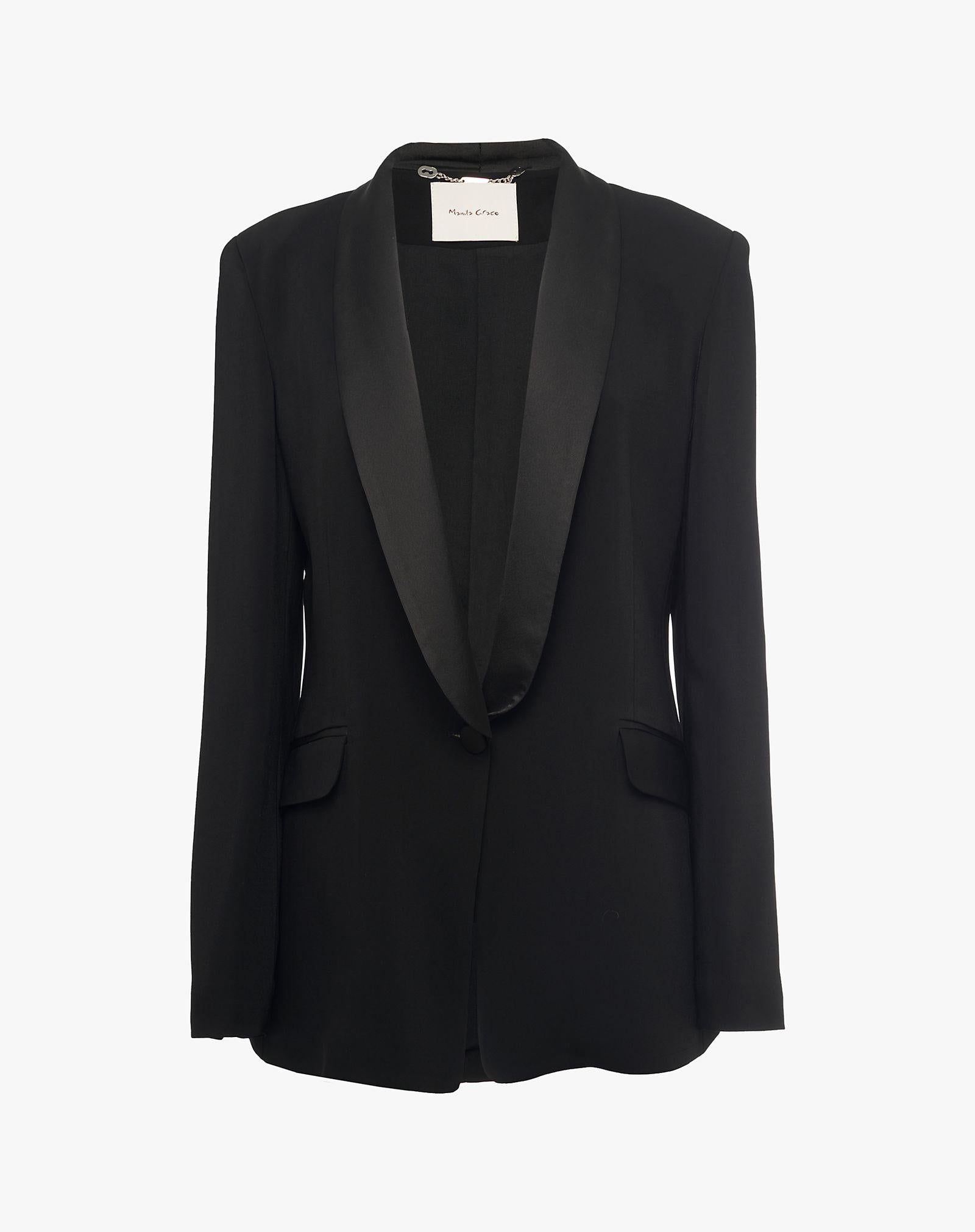 Giacca smoking G099VU MA001 MANILA GRACE 