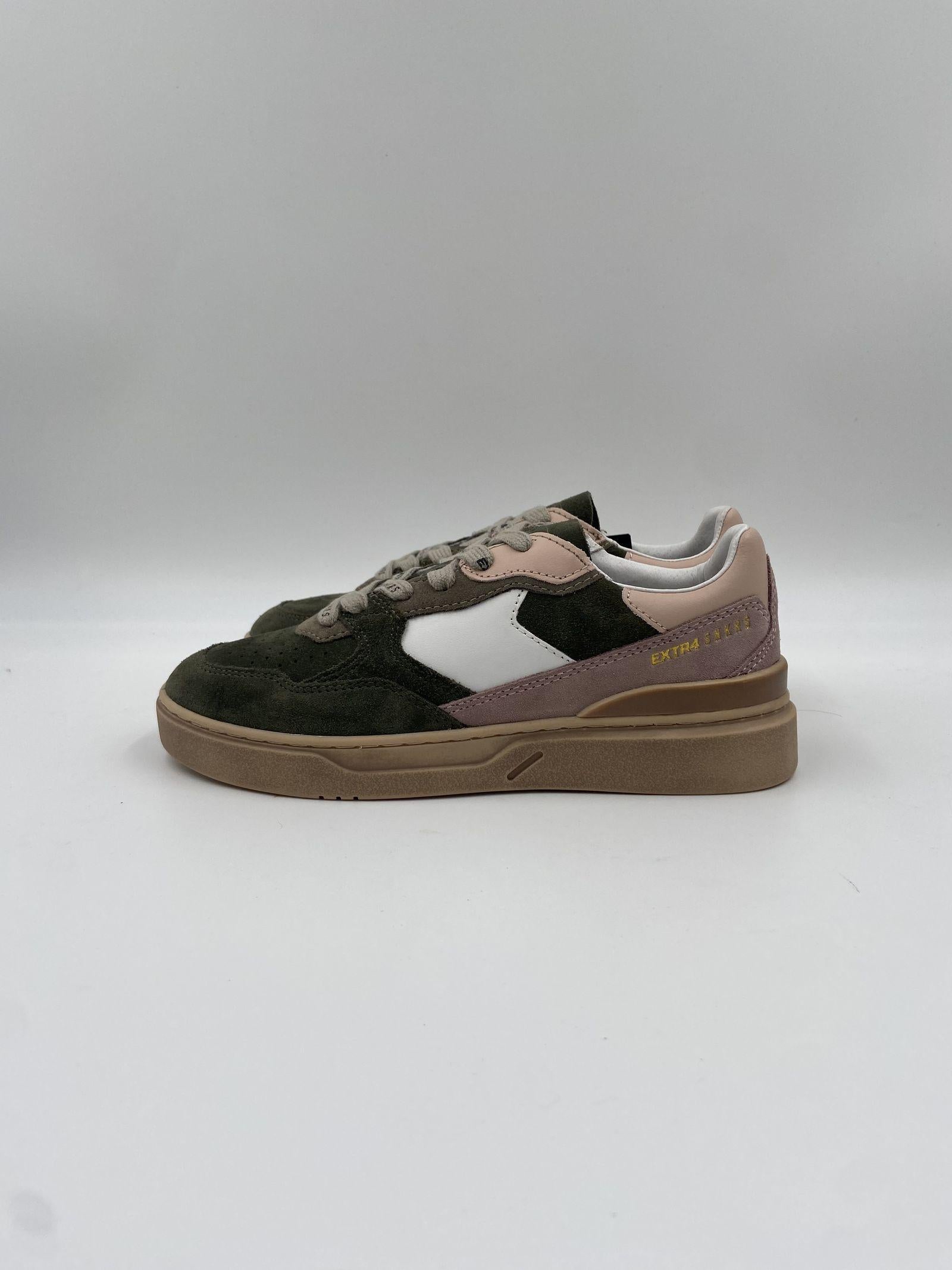 Sneakers Club tennis 1.07 8707022 VERDEBIANCO EXTR4 