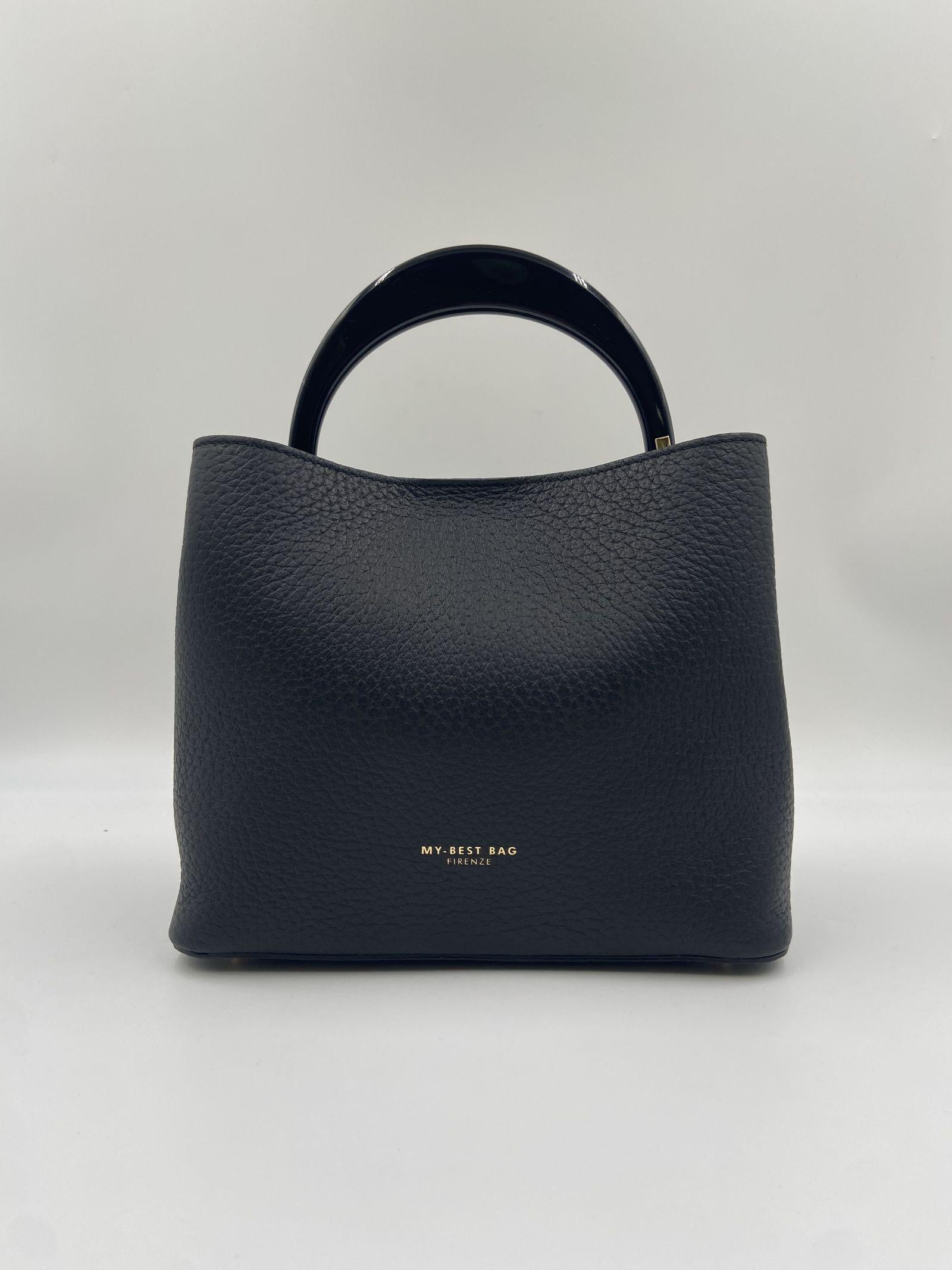 Borsa Ingrid in pelle martellata - My Best Bag S1MYB2039 NERO MY BEST BAG 
