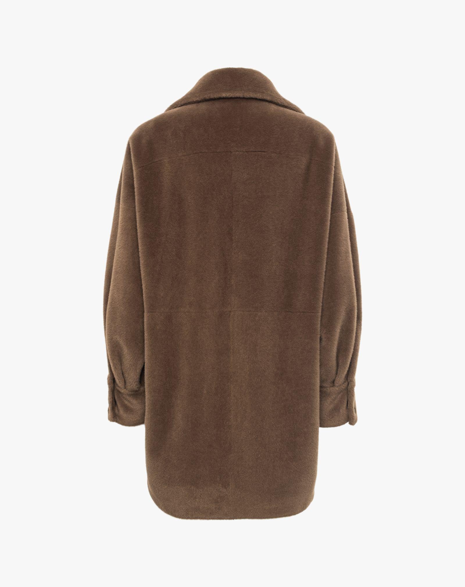 Pelliccia con bottoni a pressione E176PU MA646 MANILA GRACE 