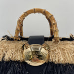 Borsa Riad Basket Frange - Rue Madam Paris RIADFRINGESBASKET FRANGENERO RUE MADAM PARIS 
