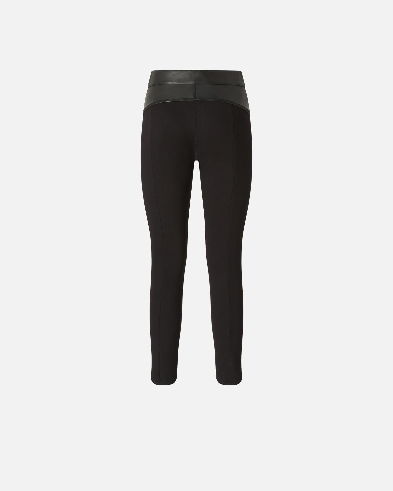 Pantalone skinny in pelle 105366Y75K Z99 PINKO 