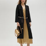 Cardigan lungo in maglia