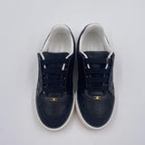 Sneakers in pelle con logo