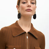 Cardigan con cerniera LF2511007 057 LOLA 