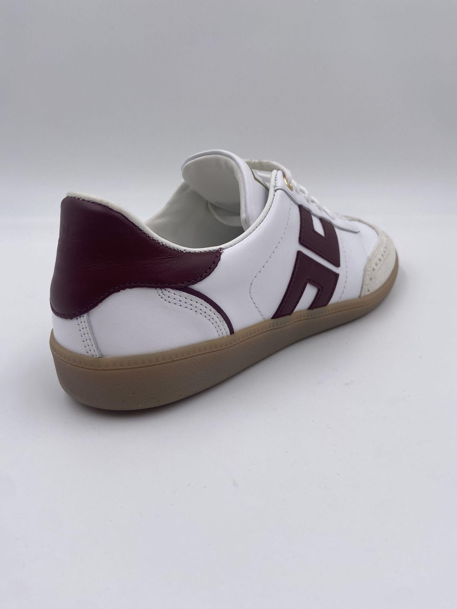 Sneakers in pelle scudetto SA55G46E2 CU5 ELISABETTA FRANCHI 