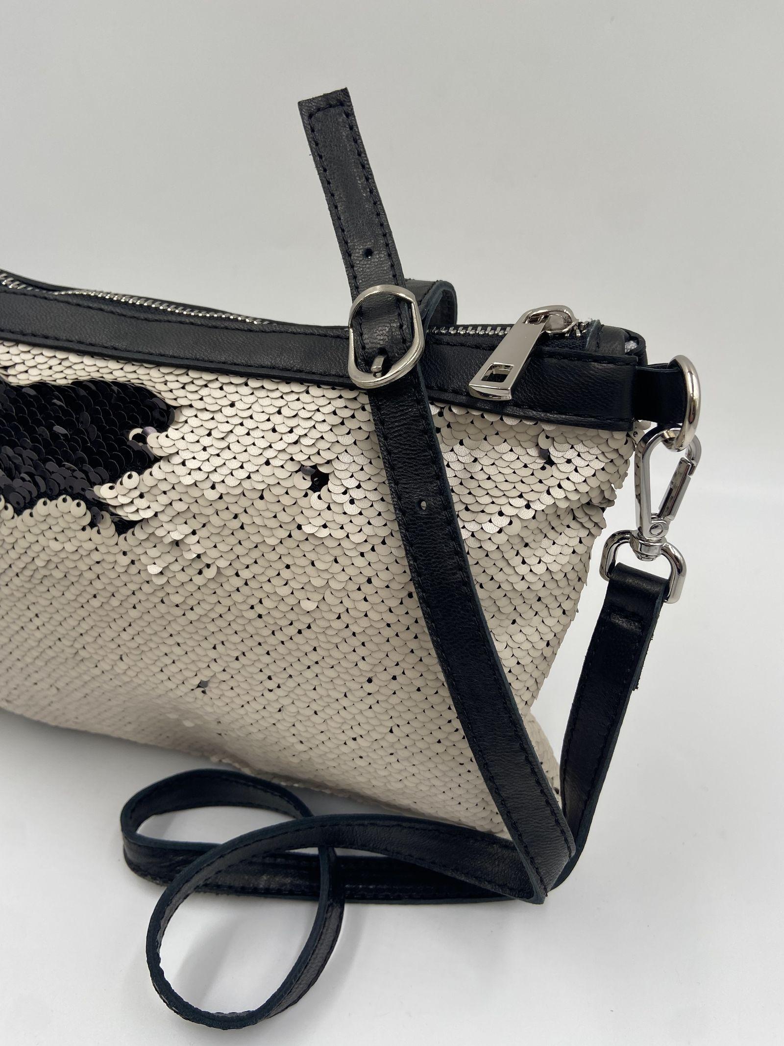 Borsa pochette - Ofelia 16081 BIANCONERO OFELIA 
