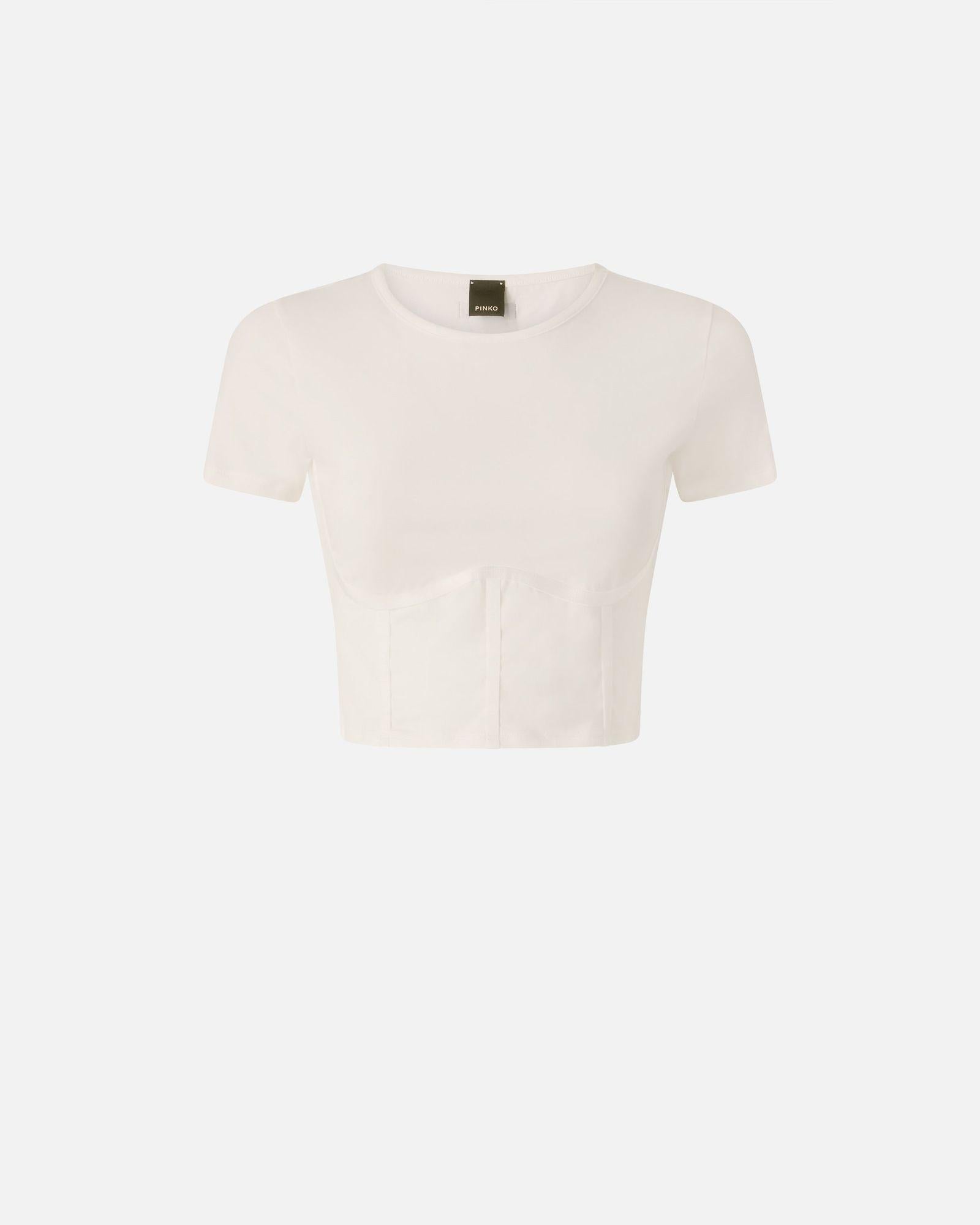 Top bustier in jersey - Pinko 106489A36I Z05 PINKO 