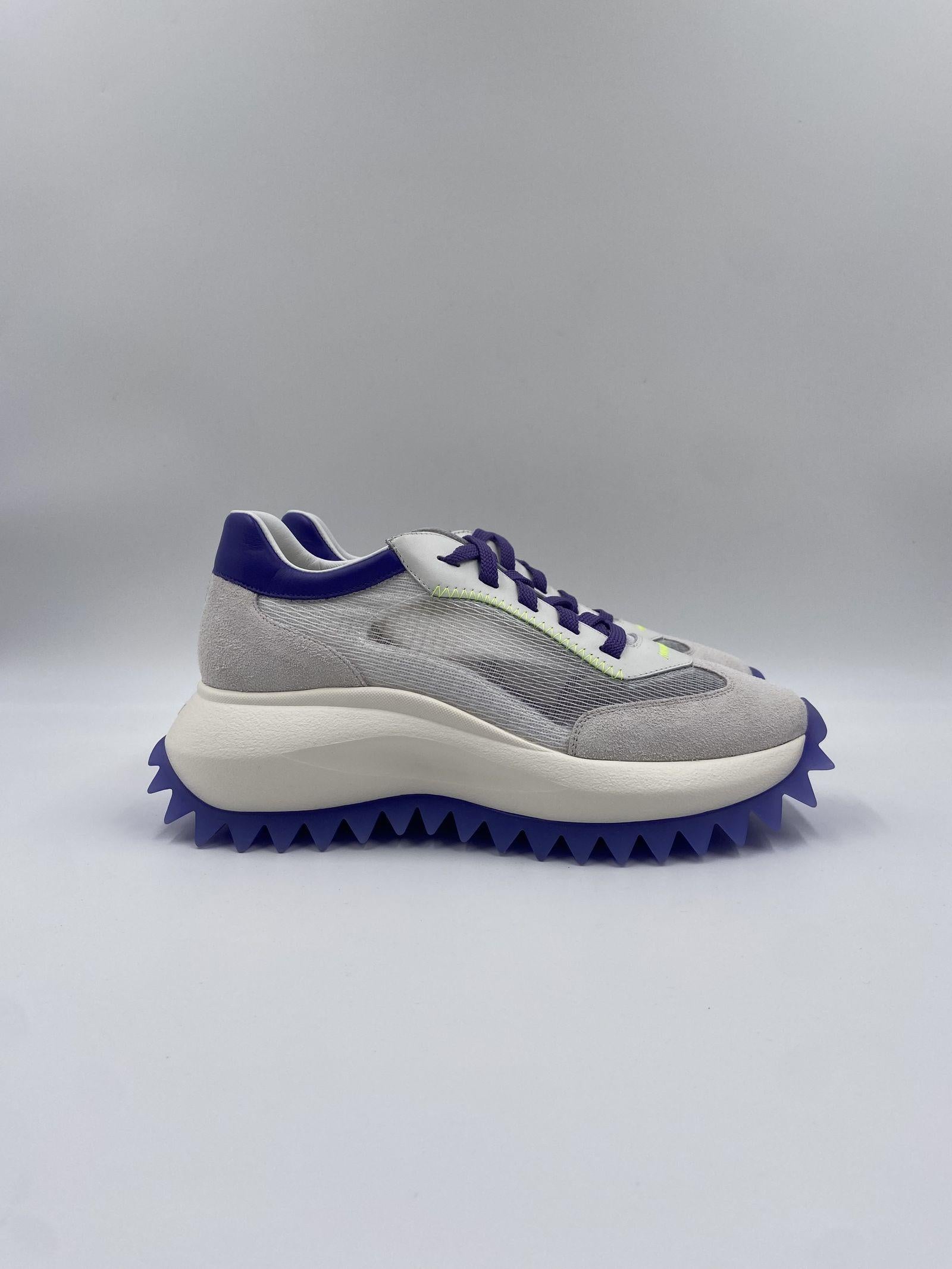 Running  allacciata bianco e viola 1E1452D _D22BNQTD21 VIC MATIE' 