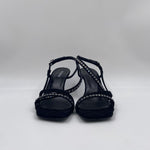 Sandalo scamosciato con strass 100670-A0NZ Z99 PINKO 