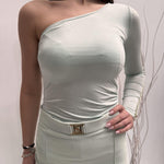 Body manica lunga - Elisabetta Franchi BO17092E1 033 ELISABETTA FRANCHI 