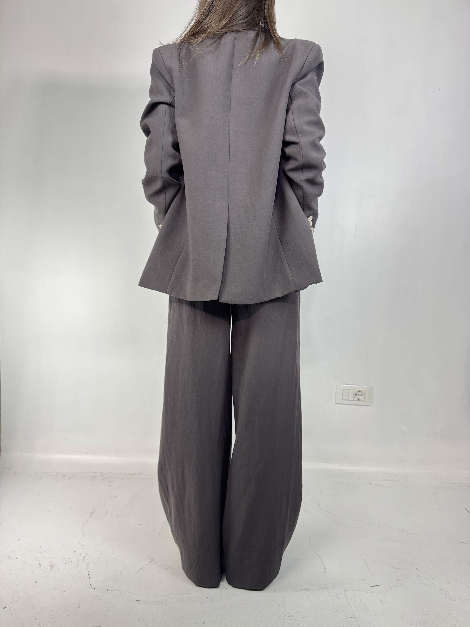 Giacca monopetto in misto lino - Eleh SS260119 MALVA ELEH 