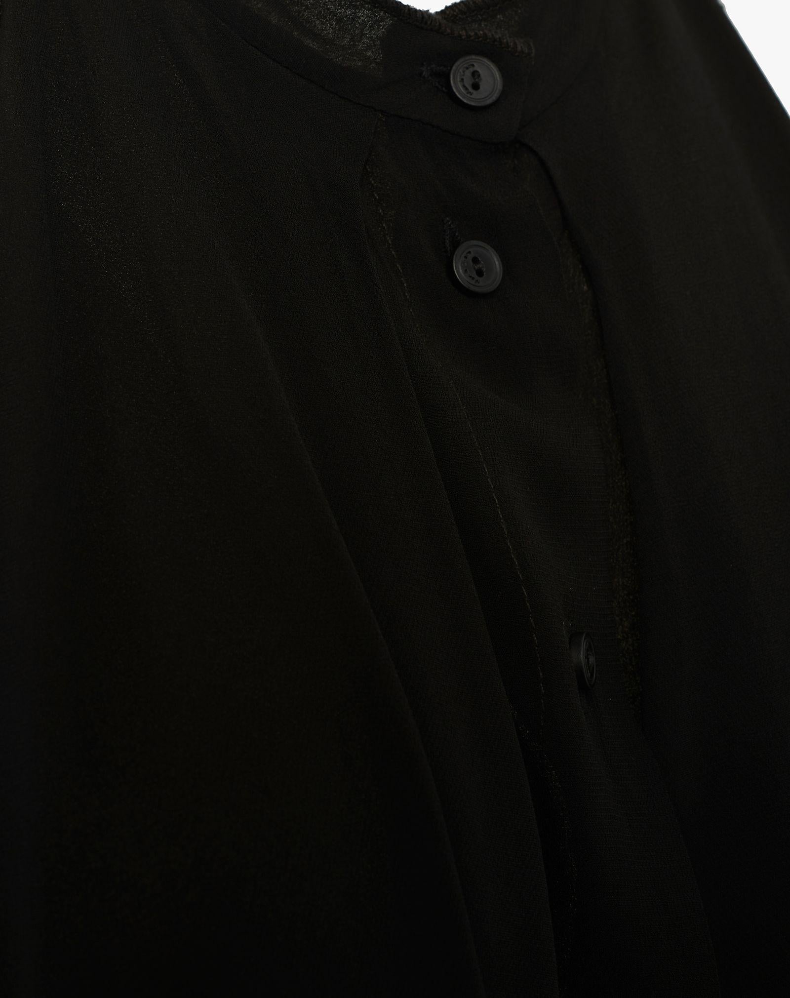 Camicia con rouches C020VU MA001 MANILA GRACE 