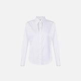 Camicia con cut-out e ricami - Elisabetta Franchi CA12861E2 100 ELISABETTA FRANCHI 