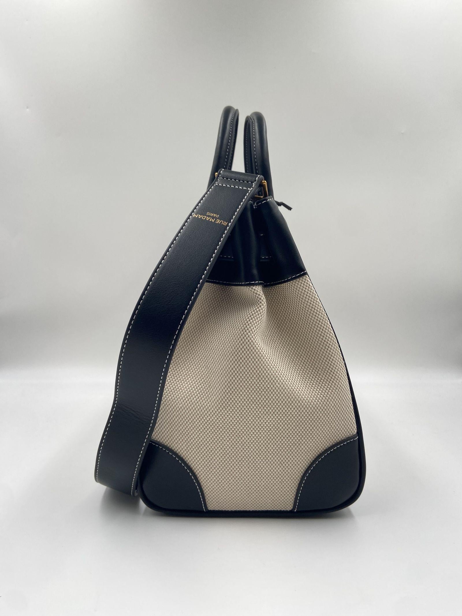 Borsa Riviera Tote - Rue Madam Paris RIVIERATOTE NERO RUE MADAM PARIS 