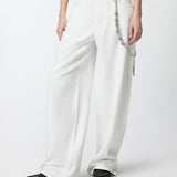 Pantalone con catena gioiello