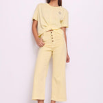 Jeans a vita alta con bottoni 511BD25022 2722 GAUDI' 