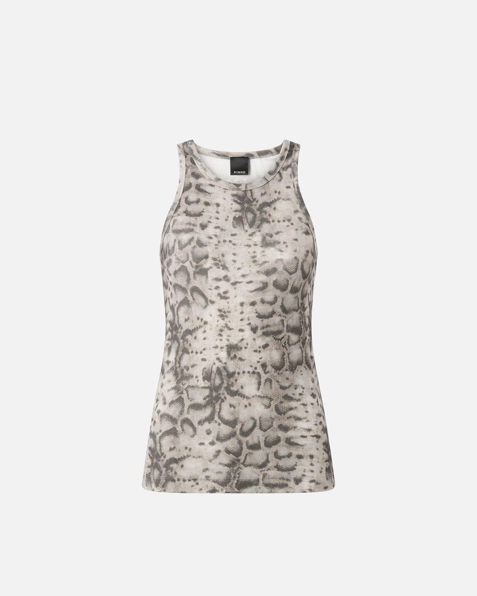 Canotta belfiore costina stampa - Pinko 106919A3DP CZ9 PINKO 
