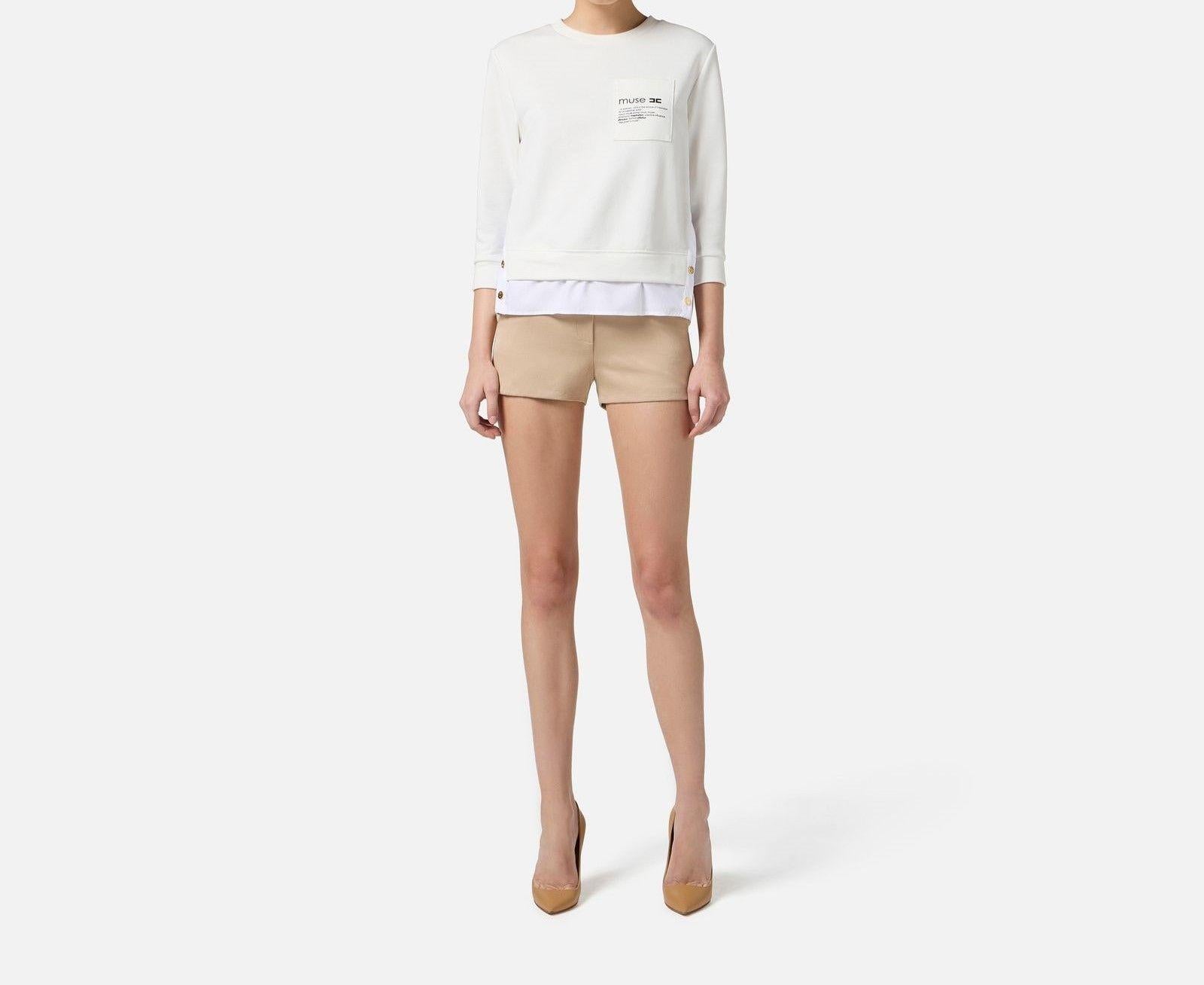 Maglia con dettagli - Elisabetta Franchi MD00656E2 360 ELISABETTA FRANCHI 