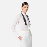 Camicia con cravattino smoking