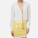 Camicia con charms collana - Elisabetta Franchi CA09346E2 360 ELISABETTA FRANCHI 