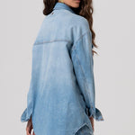 Camicia over in denim - Fracomina FP26ST6031D45003 062 FRACOMINA 