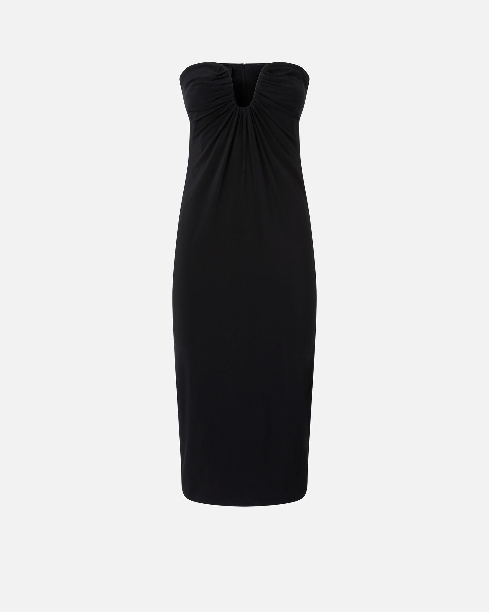Abito con scollo sagomato 105021-A2GS Z99 PINKO 