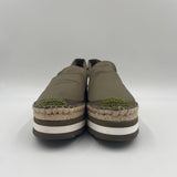 Espadrilles in tessuto lucido