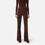 Pantalone palazzo con patte - Elisabetta Franchi PA12156E2 EA3 ELISABETTA FRANCHI 