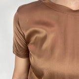 T-shirt lucida girocollo
