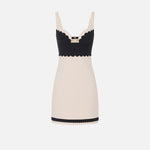Abito con smerlo ricamato AB70352E2 E84 ELISABETTA FRANCHI 