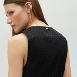 Gilet jacquard