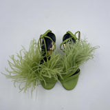Sandalo con piume 8X0034 L044G532 PATRIZIA PEPE 