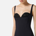 Abito con cristalli AB83557E2 110 ELISABETTA FRANCHI 